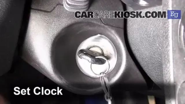 1998 Opel Corsa B II 1.0L 3 Cyl. Horloge Régler l'horloge